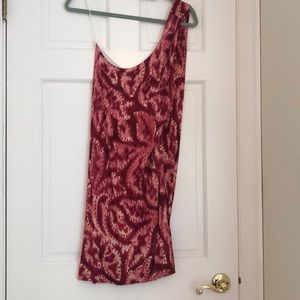 One shoulder dress